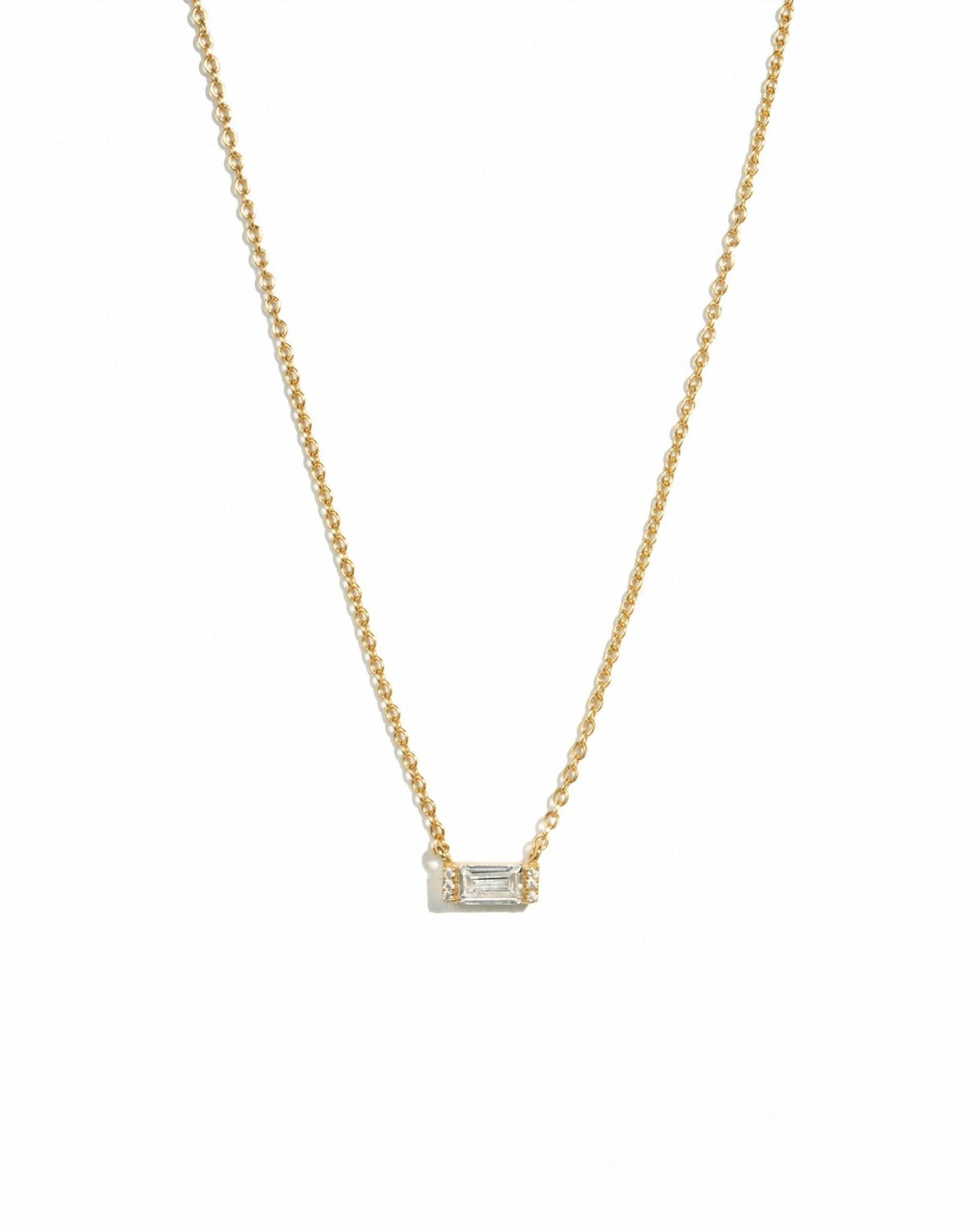 Baguette Necklace
