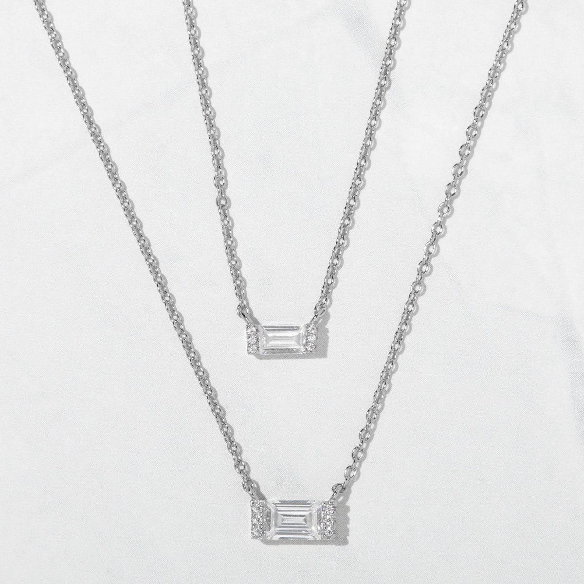 Baguette Necklace