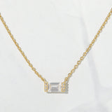 Baguette Necklace