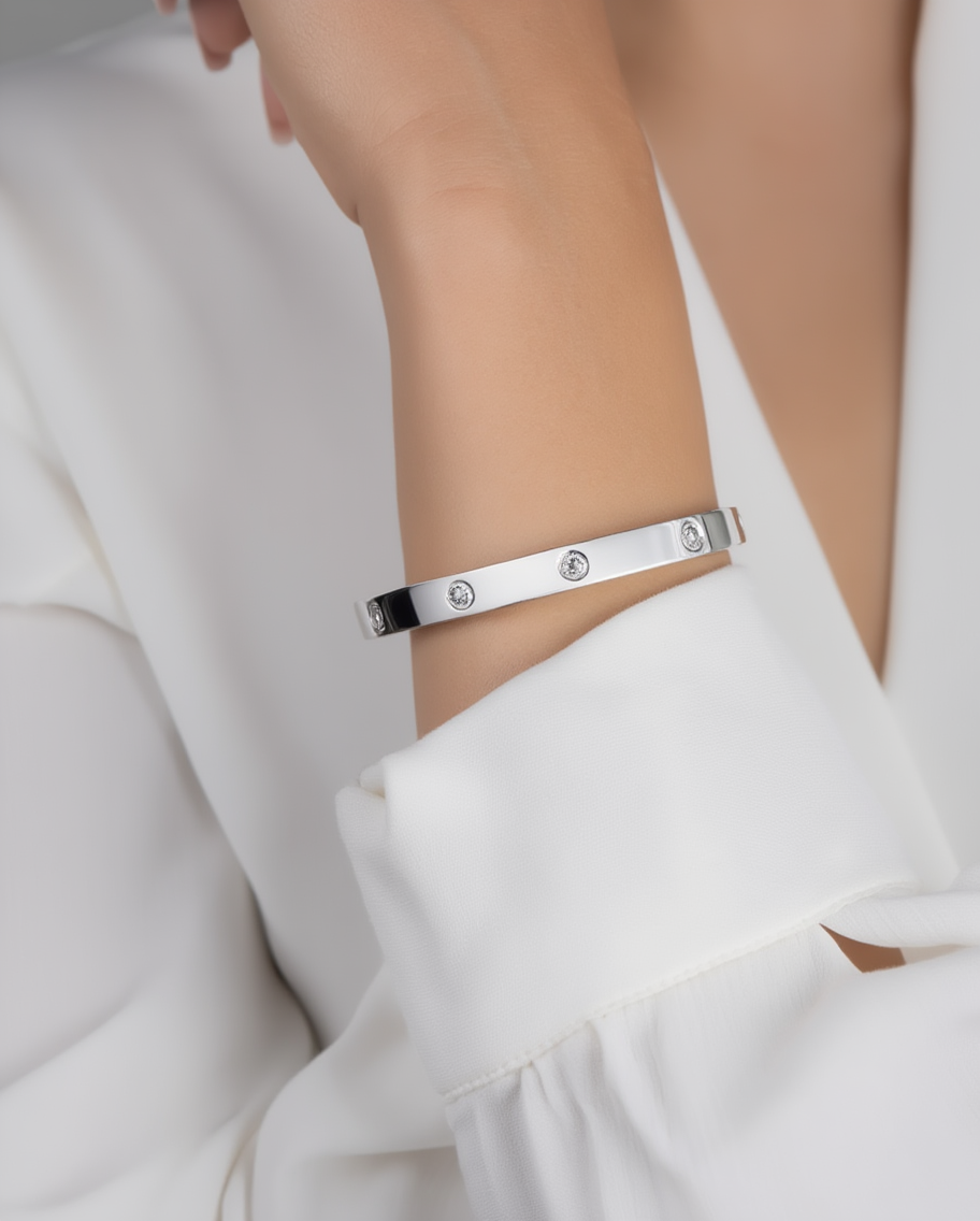 Love Bracelet - 10 - Silver