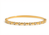 Bead & Bezel Tennis Bracelet