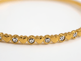 Bead & Bezel Tennis Bracelet