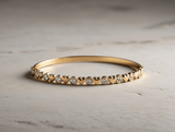 Bead & Bezel Tennis Bracelet
