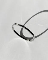 Blanca Bracelet Thin Band - Silver