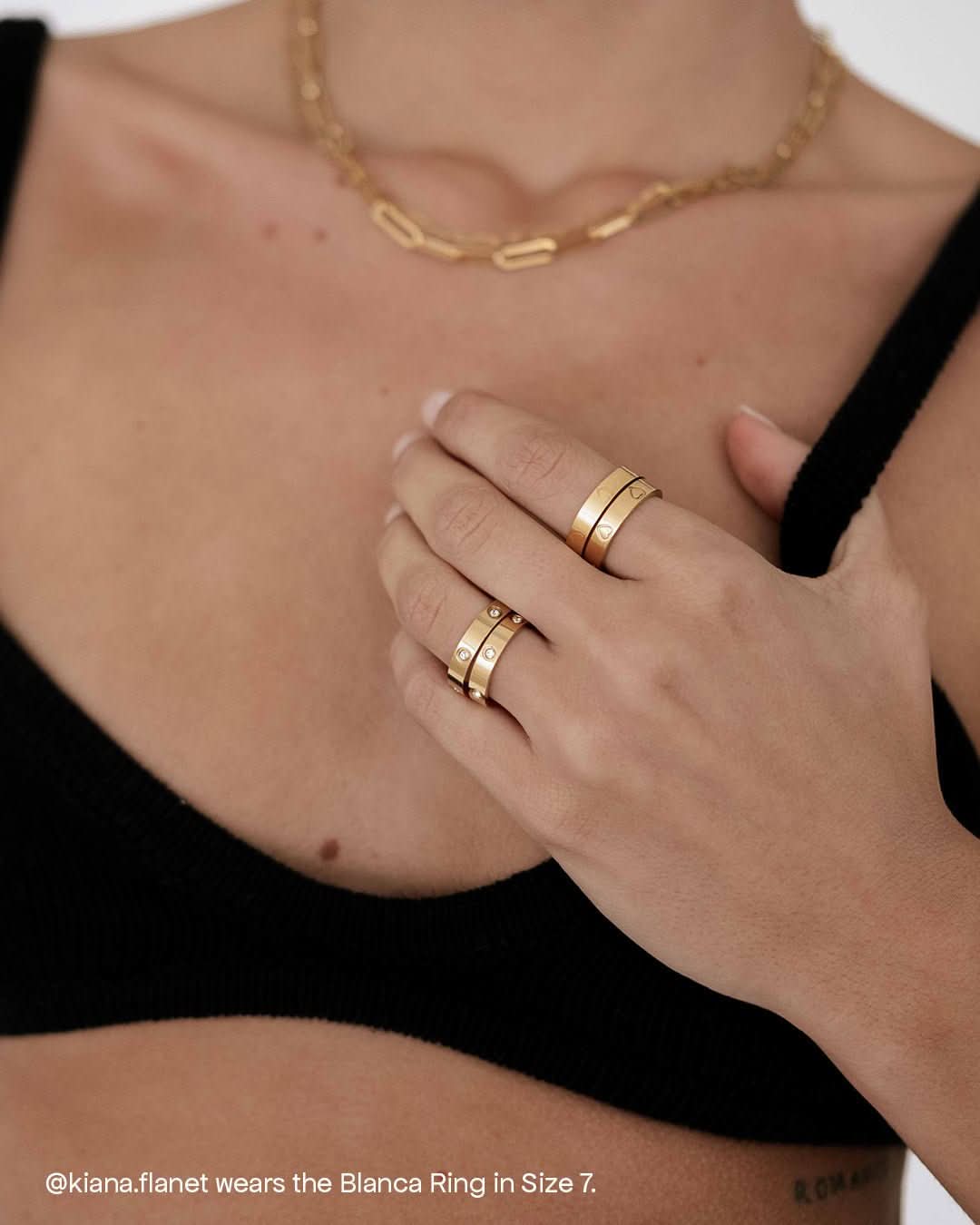 Blanca Ring - Gold