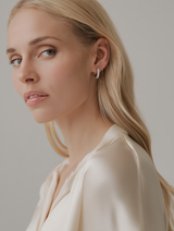 Lya Earrings - Silver