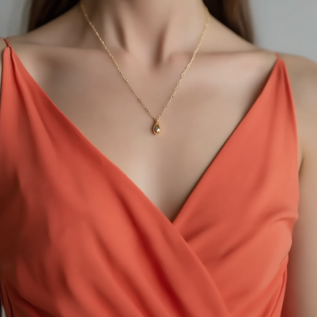 Dainty Droplet Necklace