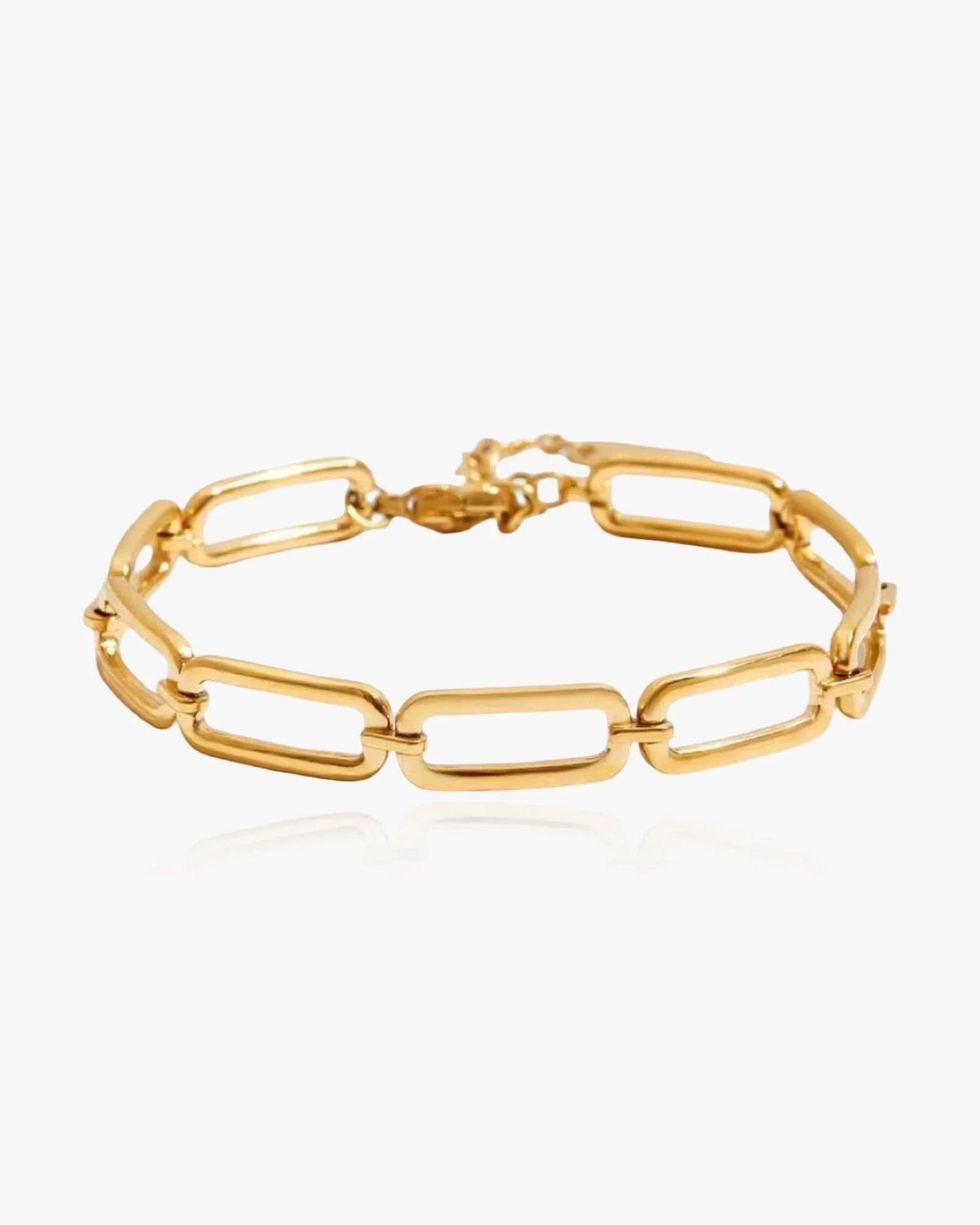 Chunky Paperclip Chain Bracelet