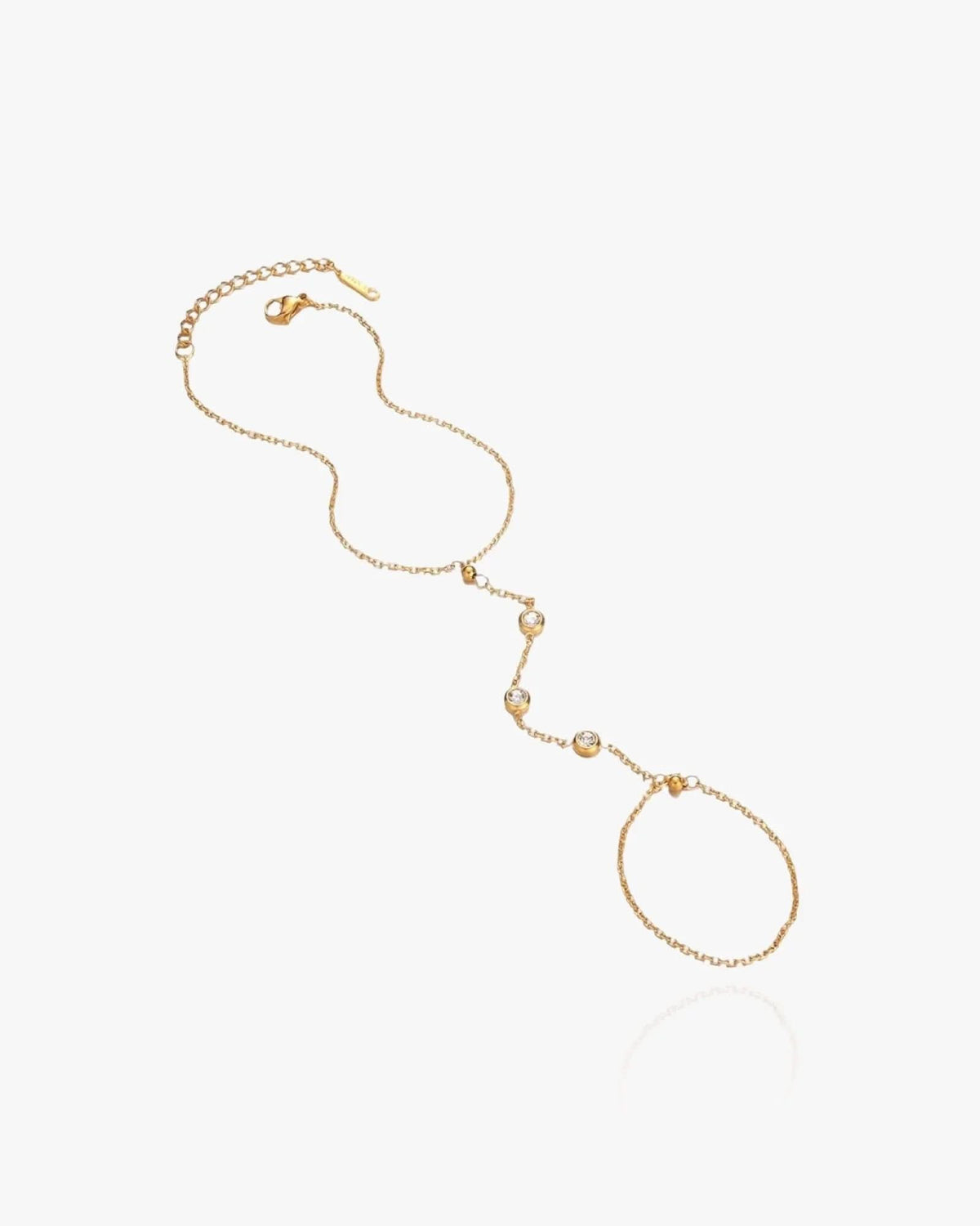 Crystals Hand Chain