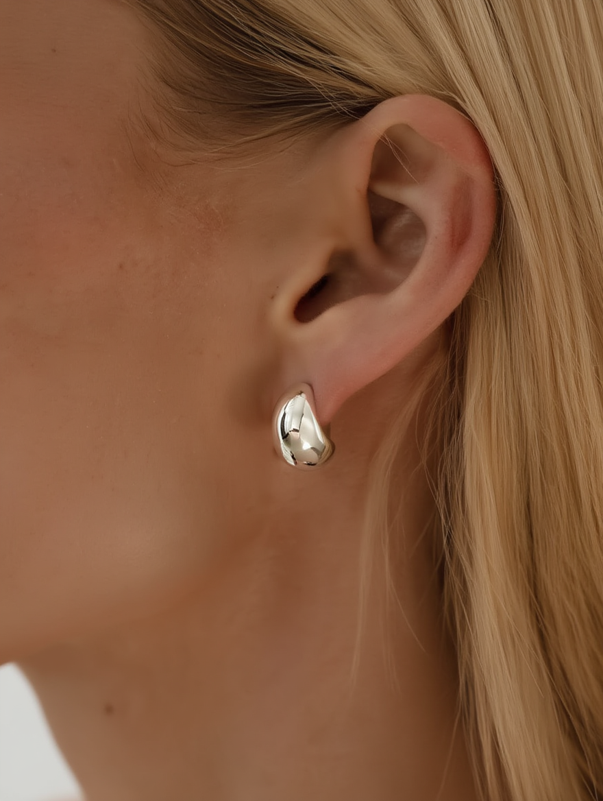 Rome Earrings - Silver