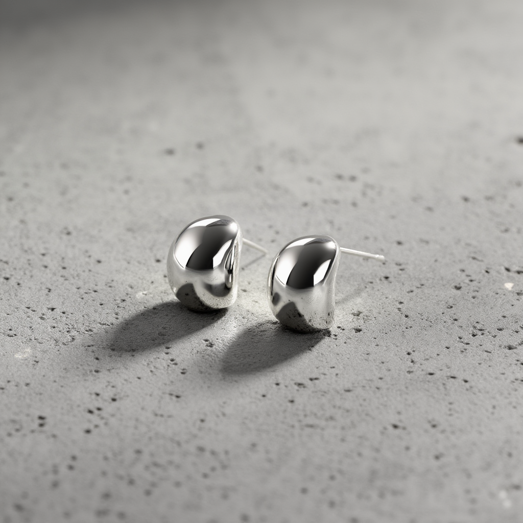 Rome Earrings - Silver