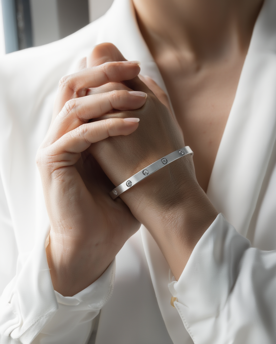Love Bracelet - 10 - Silver