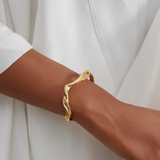 Twist Wave Bracelet
