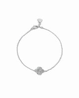 Dahlia Single Four Leaf Clover Bracelet