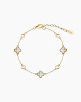 Dainty Clover Bracelet