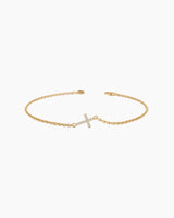 Dainty Cross Bracelet