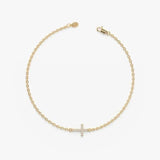 Dainty Cross Bracelet