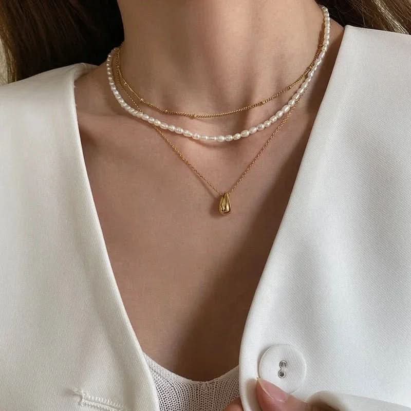 Dainty Droplet Necklace