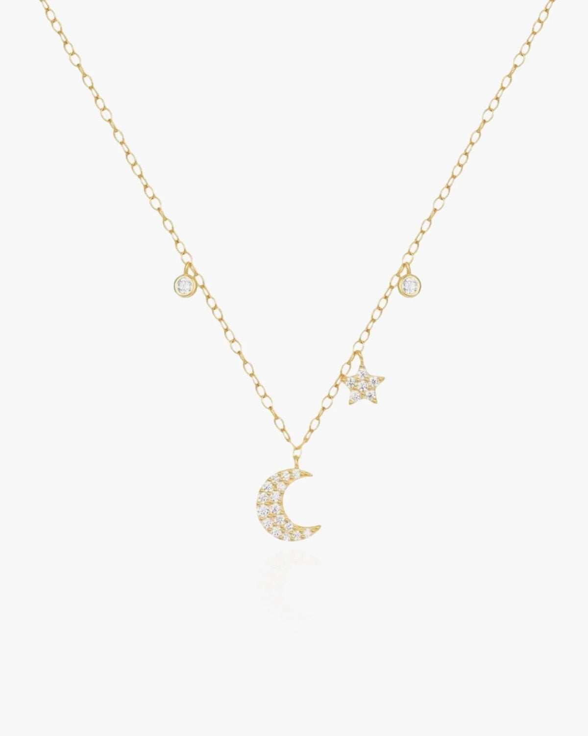 Dainty Moon Necklace