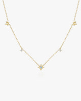 Dainty Necklace with Stars