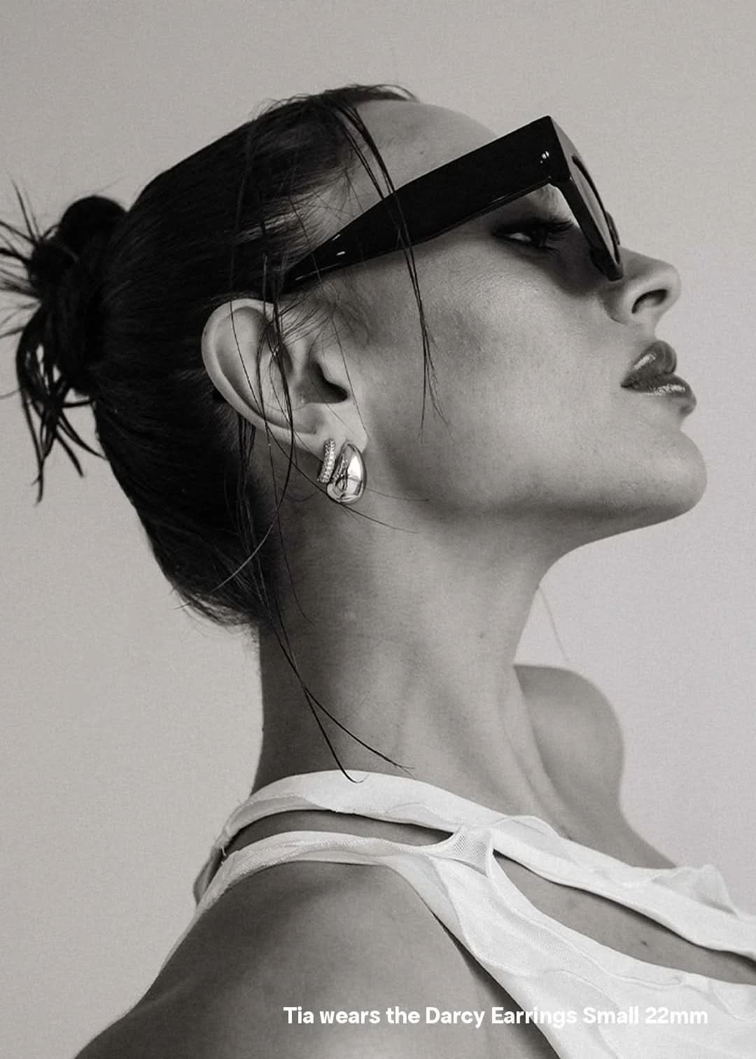 Selene Earrings - Silver