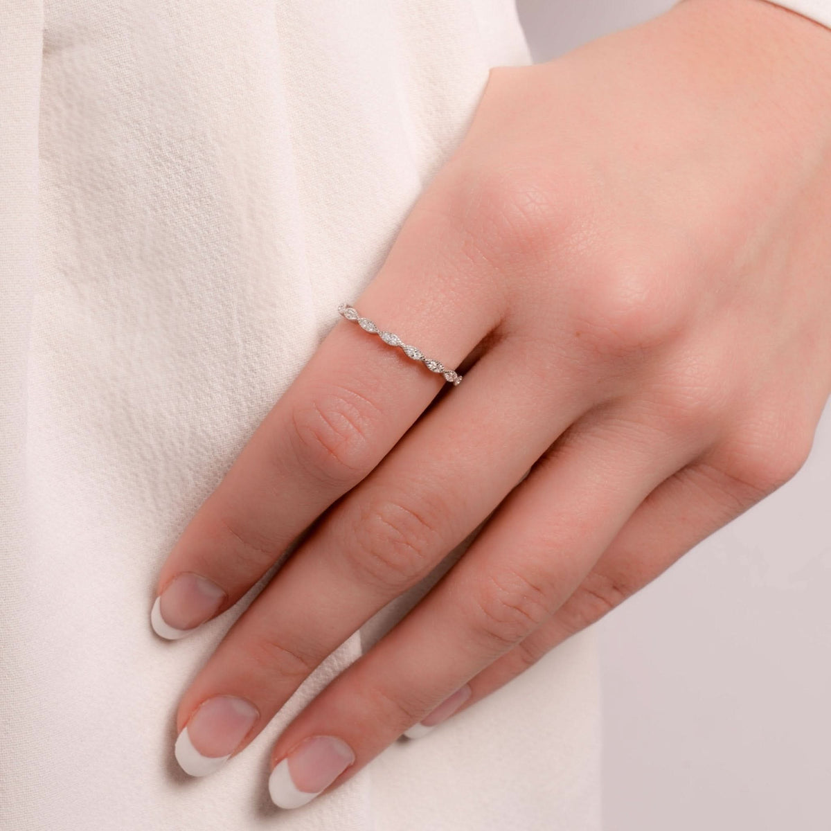 Diamond Stacking Ring
