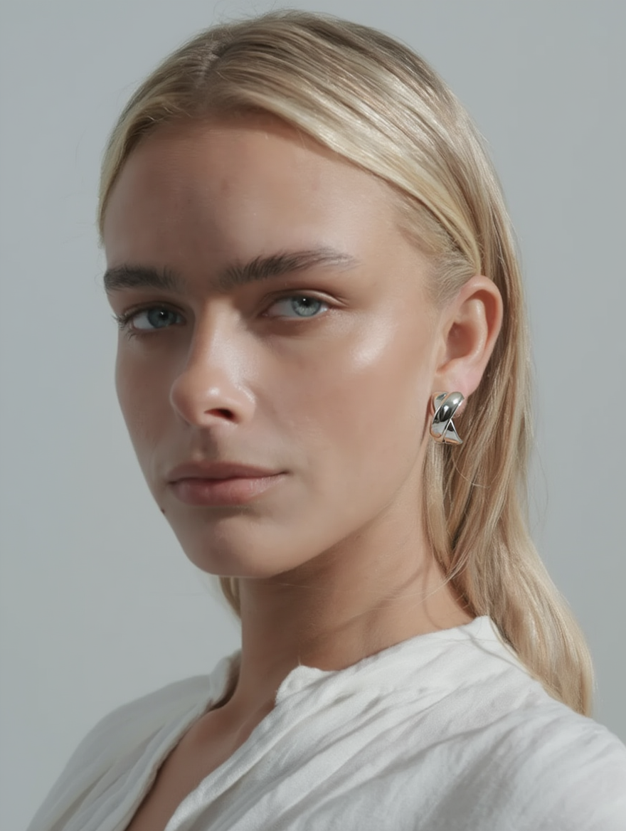 Zaria Earrings – Silver