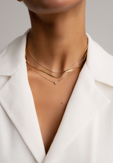 Indie Necklace 3mm - Gold