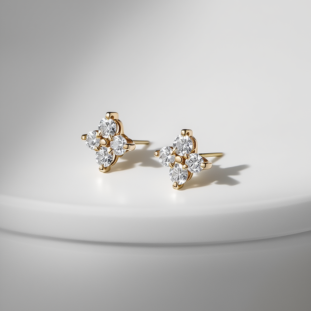 Loria Studs - Gold