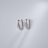 Auria Earrings – Silver