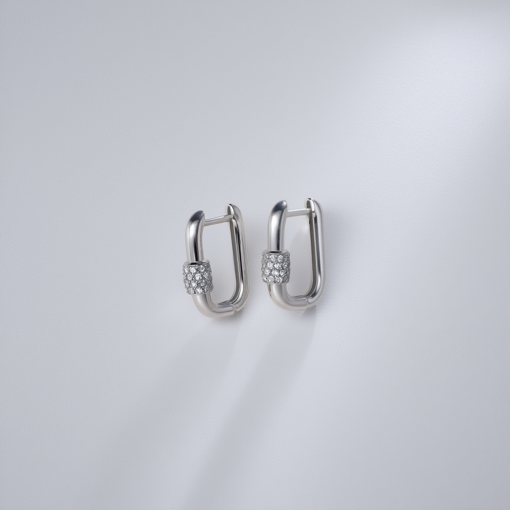 Auria Earrings – Silver