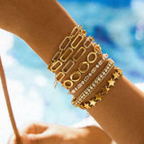 Elevated Chain Link Bracelet