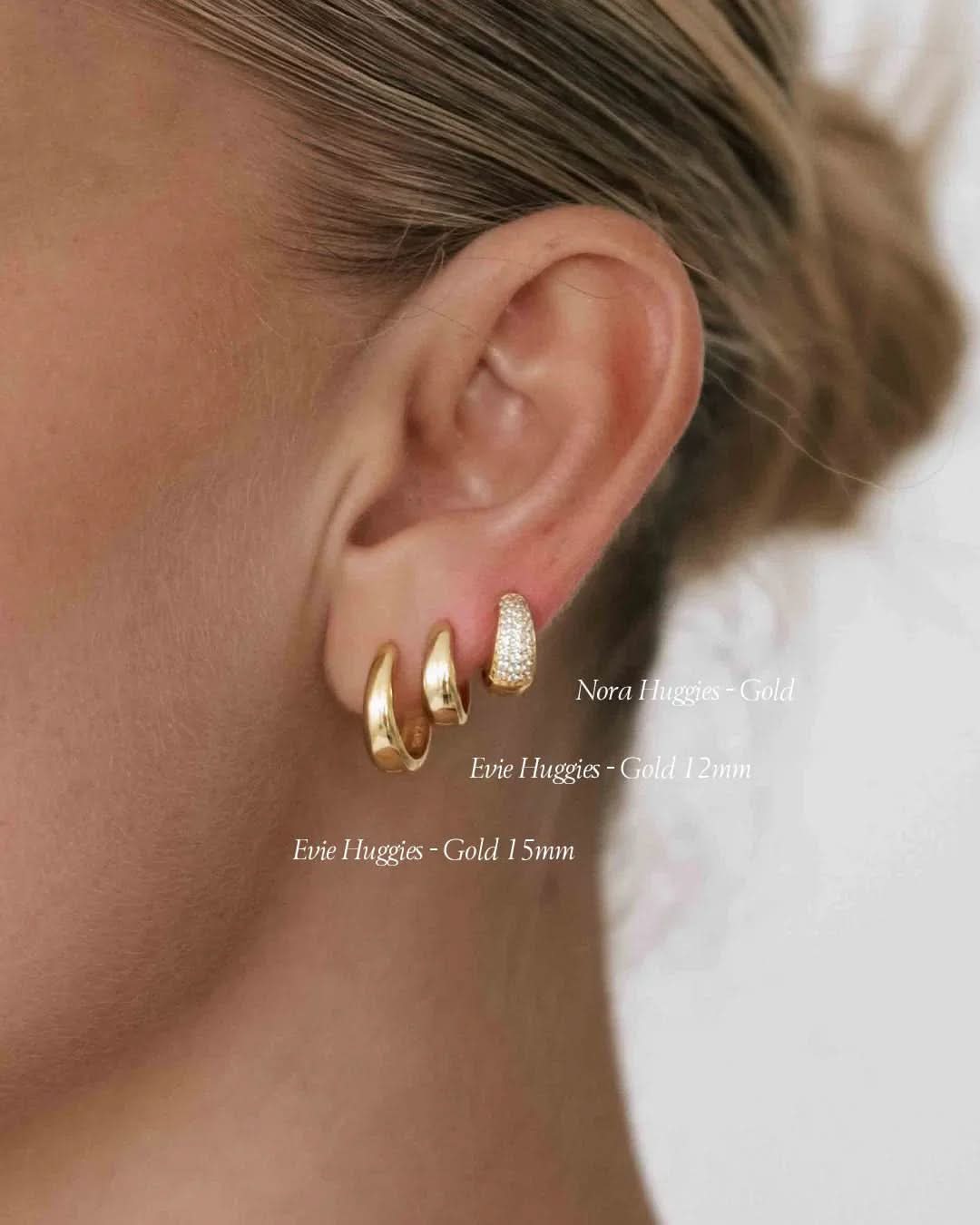 Daphine Earrings - Gold