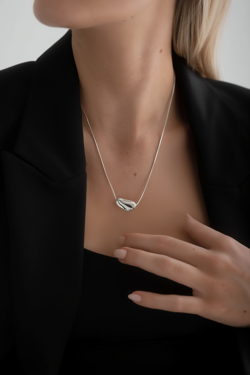 Eloise Necklace - Silver