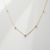 Loria Necklace Multi - Gold