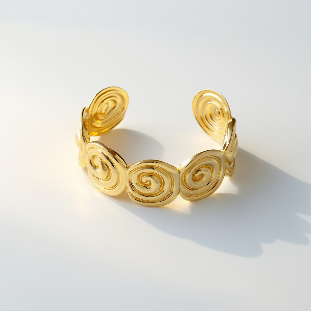 Chunky Spiral Wrap Bracelet