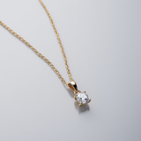 Cushion Diamond Necklace