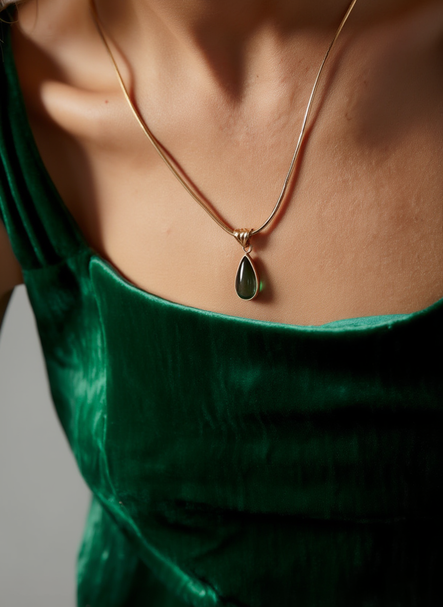 Athena Water Drop Necklace