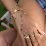 Flower Cuff Bracelet