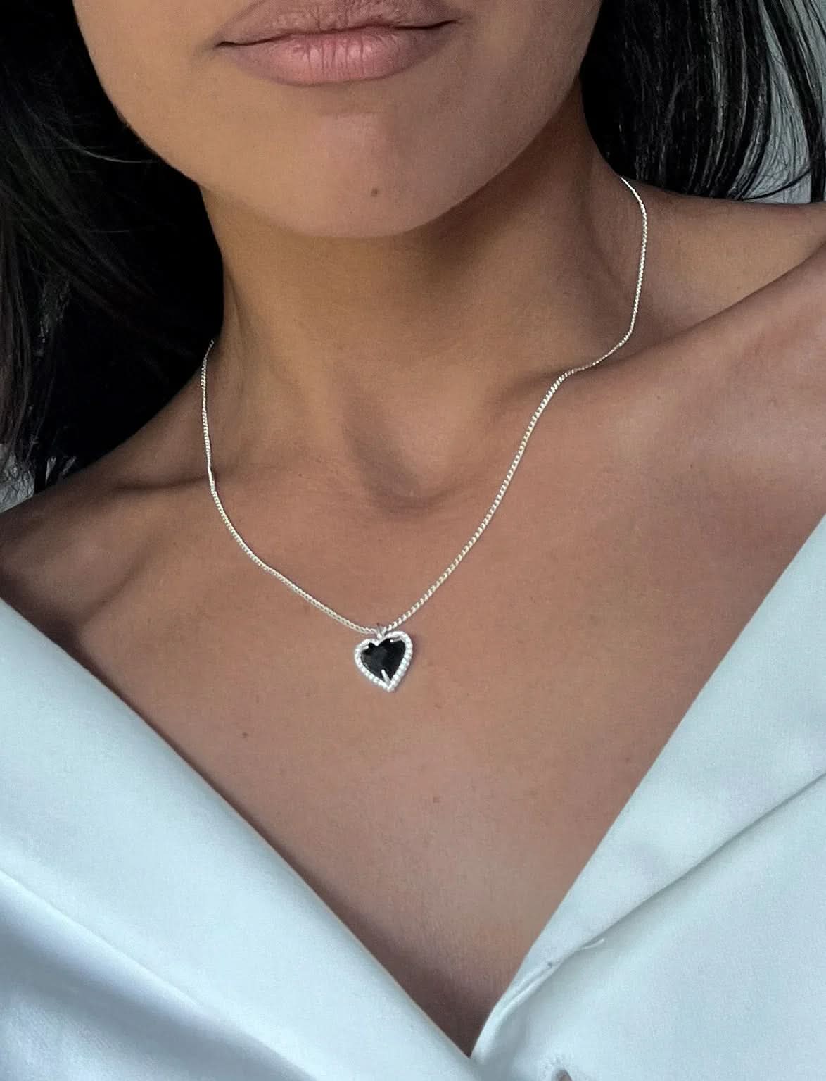 Gina Necklace - Silver