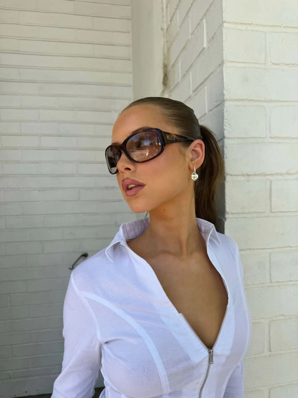 Amara Earrings – Silver