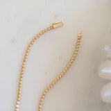 Gradient Bezel Tennis Necklace