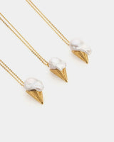 Ice Cream Baroque Pearl Necklace