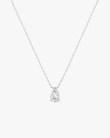 Iriss Necklace Pear - Silver