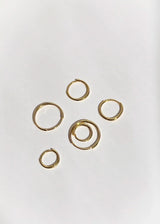 Cova Earrings - Gold Huggies