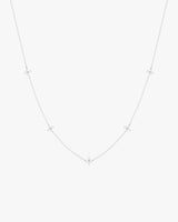 Loria Necklace Multi - Silver