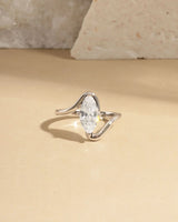 Marquise Swirl Ring