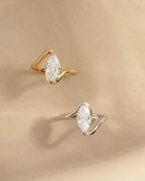 Marquise Swirl Ring