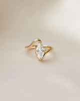Marquise Swirl Ring