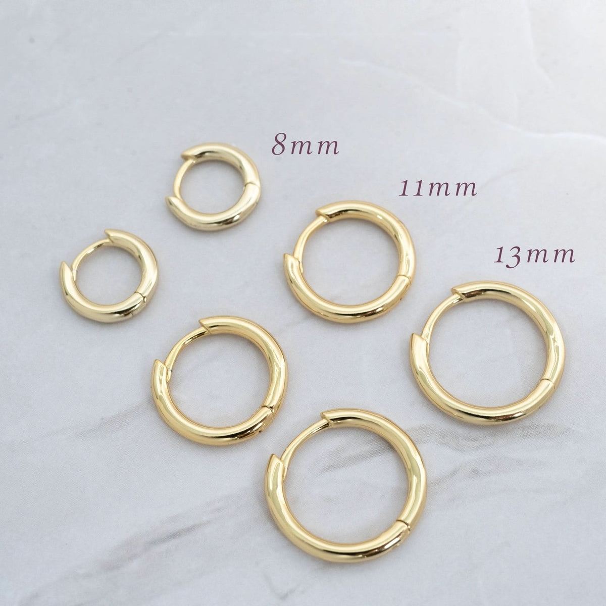 Minimalist Small Hoop Earrings
